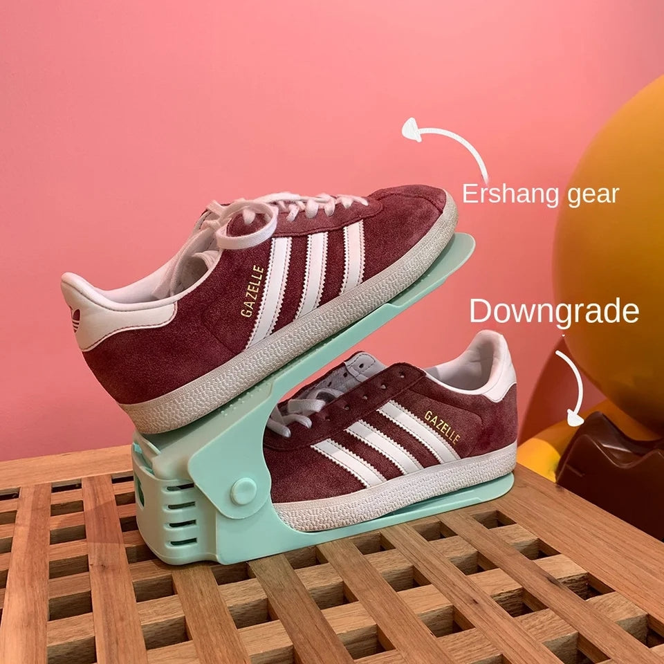 Adjustable Plastic Shoe Bracket Shoe Organizer Shoe Rack