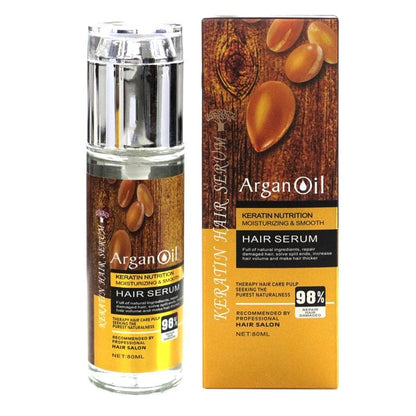 Keratin Hair Serum Argan Oil Sulfate Free Nutrition Hair Serum