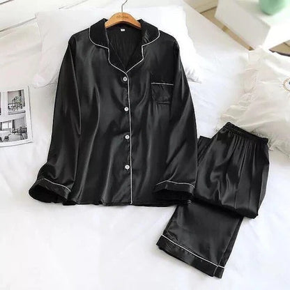 Code PJ SUIT Shezaib Silk Pajamas Sets Short Sleeve Sleepwear Two Pieces Nightwear Set