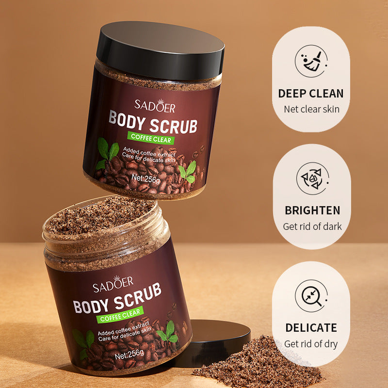 SADOER Coffee Clear Moisturizing and Softening Body Scrub