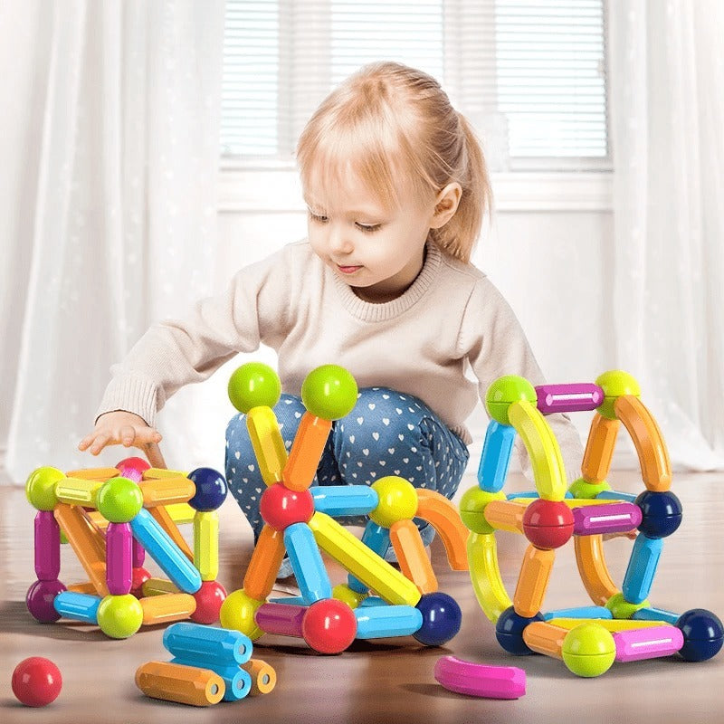 Magnetic Sticks Building Blocks For Kids Early Learning & Development