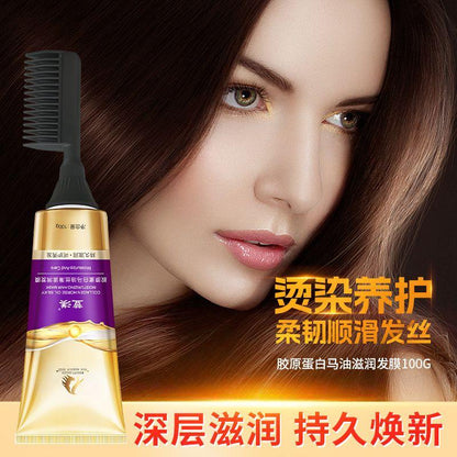 Collagen Horse Oil Silky Moisturizing Hair Mask