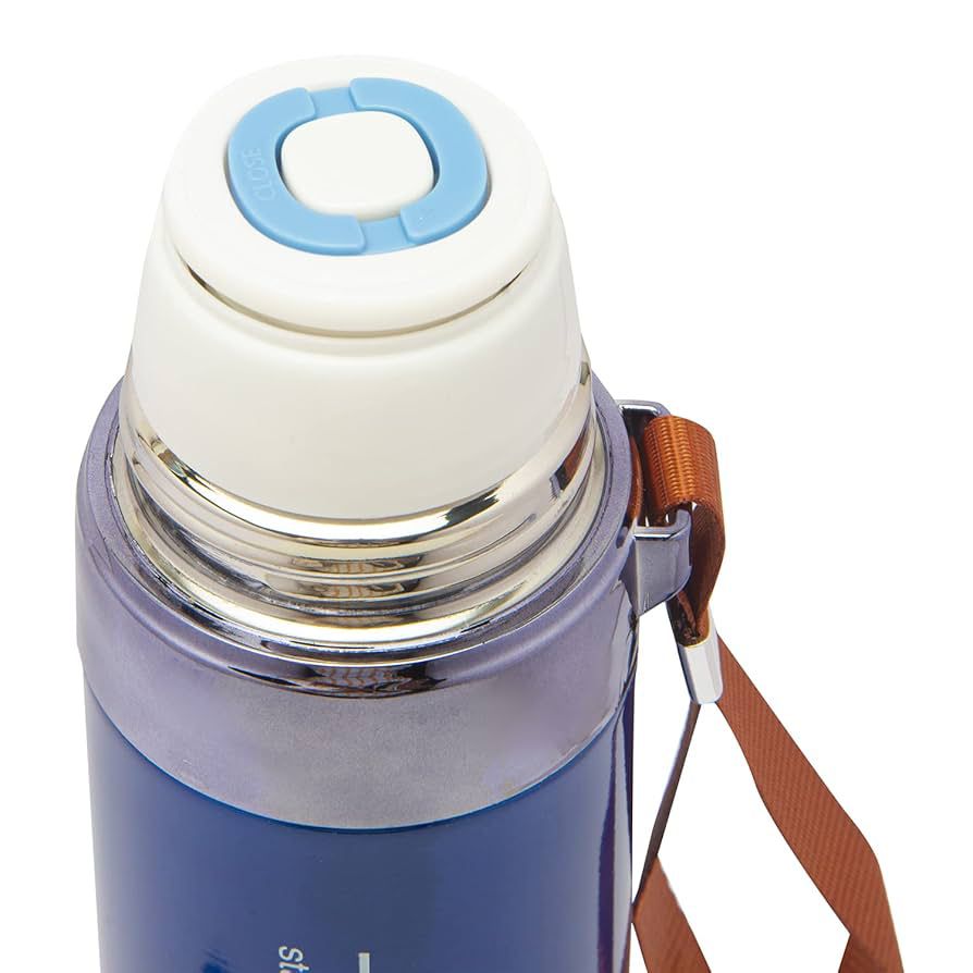 Stainless Steel World Travelers Metallic Flask Bottle 750ml