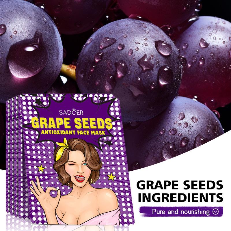 Sadoer Grape Seeds Antioxidant Face Mask