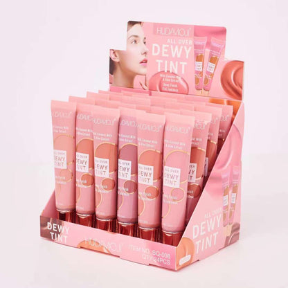 Hudamoji Coconut Milk And Aloe Extract All Over Dewy Tint 6Pcs Set