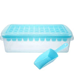 Ice Mold Tray With Ice Storage Box Cover Lid