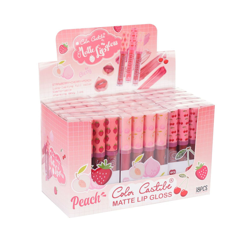 Color Castle Matte Lip Gloss 4pcs Set