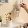 Wall Mounted Kawaii Pen Holder Wall Hanging Pencil Case Large Capacity Pen Container