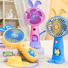 Portable Rechargeable Mini Handy Rabbit Style Fan