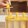 Leak-Proof Silicone Ice Cream Popsicle Mold Includes 8 Sticks