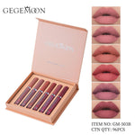 Gegemoon Matte Lipgloss 6pcs Set