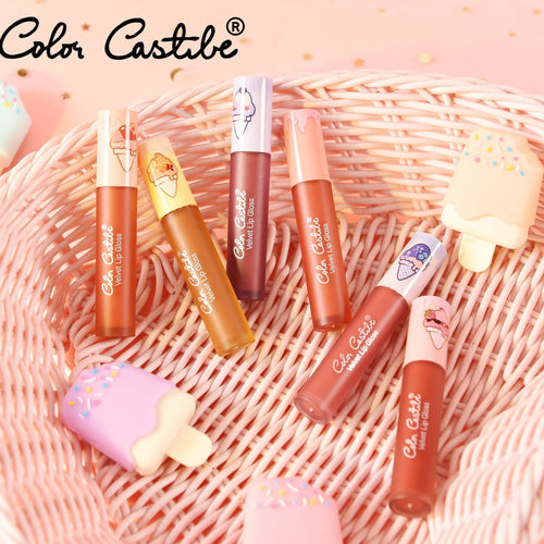 COLOR CASTLE Velvet Lip Gloss 6in1 Pack