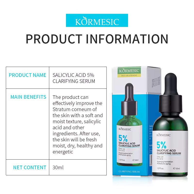 KORMESIC 5% Salicylic Acid Clarifying Serum
