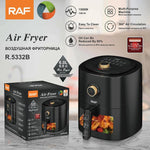 RAF Air Fryer Without Oil 1500 Watt 6.0 Liters