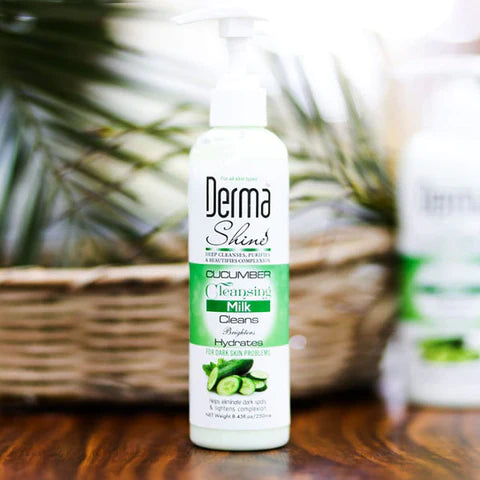 Derma Shine Cucumber Cleansing Milk 250ml