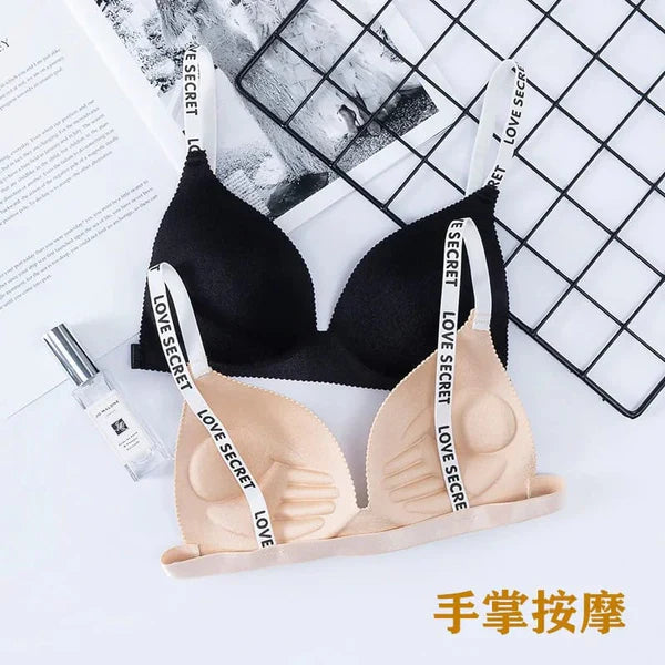 Beautygirl 3D seamless women sports open back U-shaped bra 3D2005