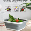 Multifunctional 3in1 Collapsible Cutting Board Foldable Chopping Board