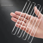 Self Adhesive Silicone Strip Invisible Silicone Bumper Pack of 10pcs