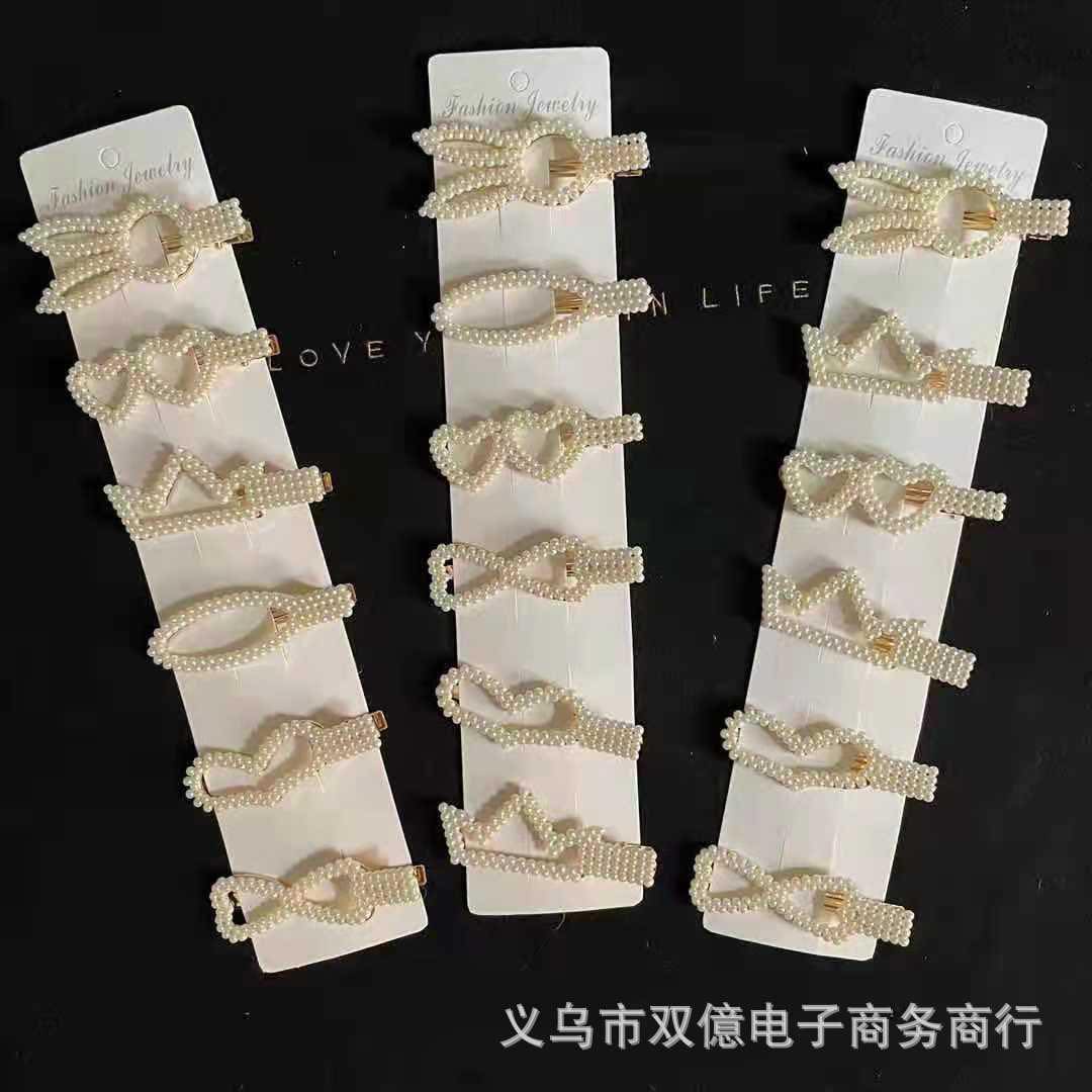 Fashion Jewellery 6pcs Unique Design Hair Clip