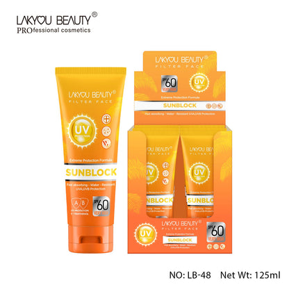 Lakyou Beauty UV Protection Extreme Protection Formula Sunblock SPF60 Very High