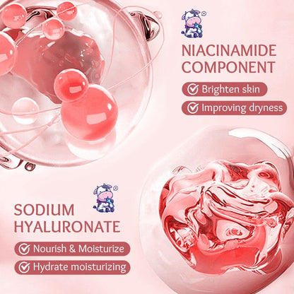 SADOER Milk Peach Natural Organic Milk Moisturizing Facial Cream Whitening Brightening Smooth Beauty Face Cream