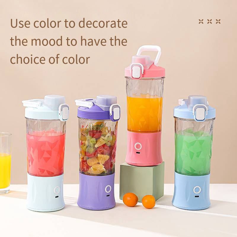 Portable Mini Mixer Smoothie Blender Mini Juicer With Built In Light