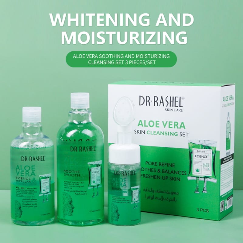 Dr Rashel Aloe Vera Skin Care Cleaning 3Pcs Set