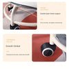 Modern Universal Wheel Stool Soft Seat Pulley Low Stool Adjustable Low Back Rolling Chair