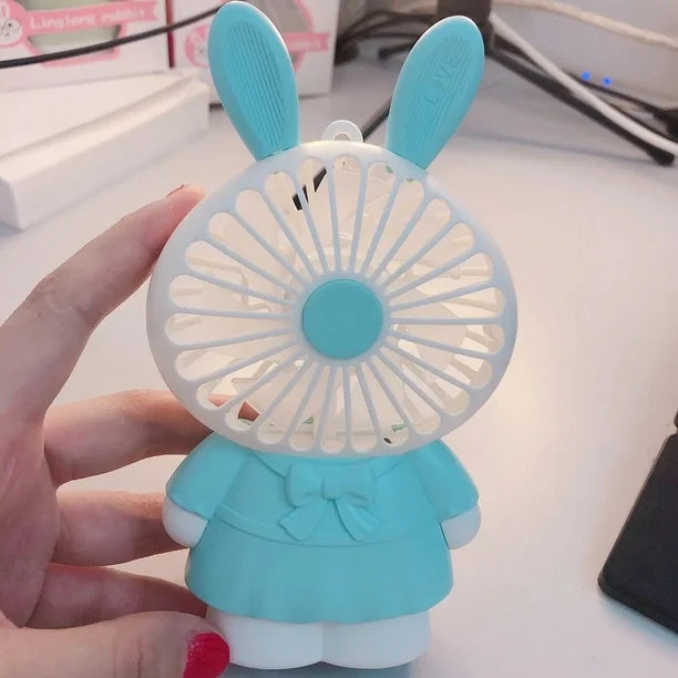 Hello Kitty Cute Mini Portable And Rechargeable Fan
