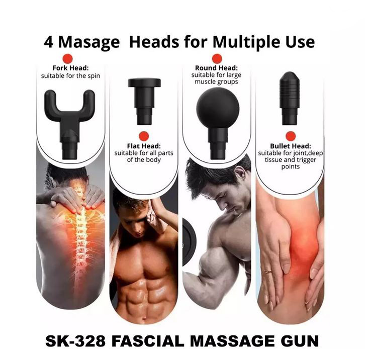 Mini Portable Deep Tissue Massage Gun for Fascial Gun for Pain Relief Office Home Neck Body Massage