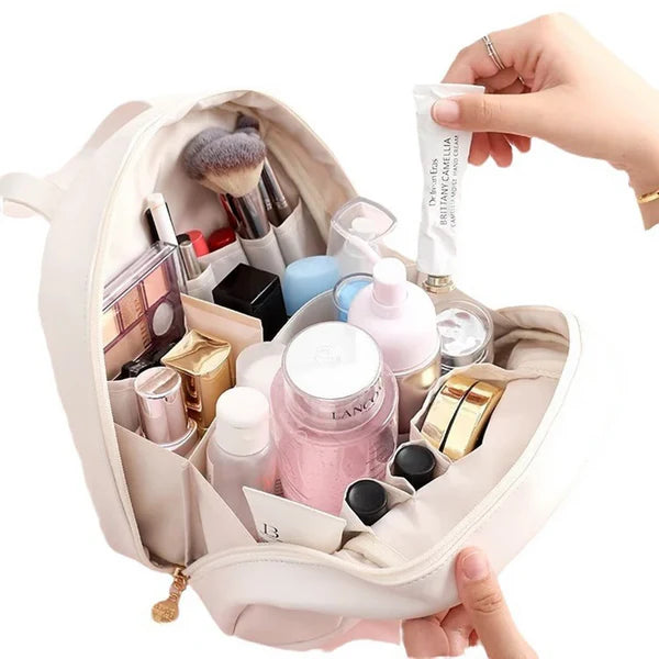 Multifunctional Luxury Portable Girl Makeup Hand Bag Waterproof Travel Cosmetic Bag Organizer