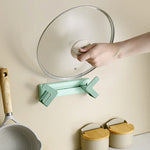 Wall Mounted Adjustable X-Stand Pot Lid Holder