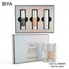 BIYA 24k Gold Gel Primer Foundation Highlighter 3in1 Set