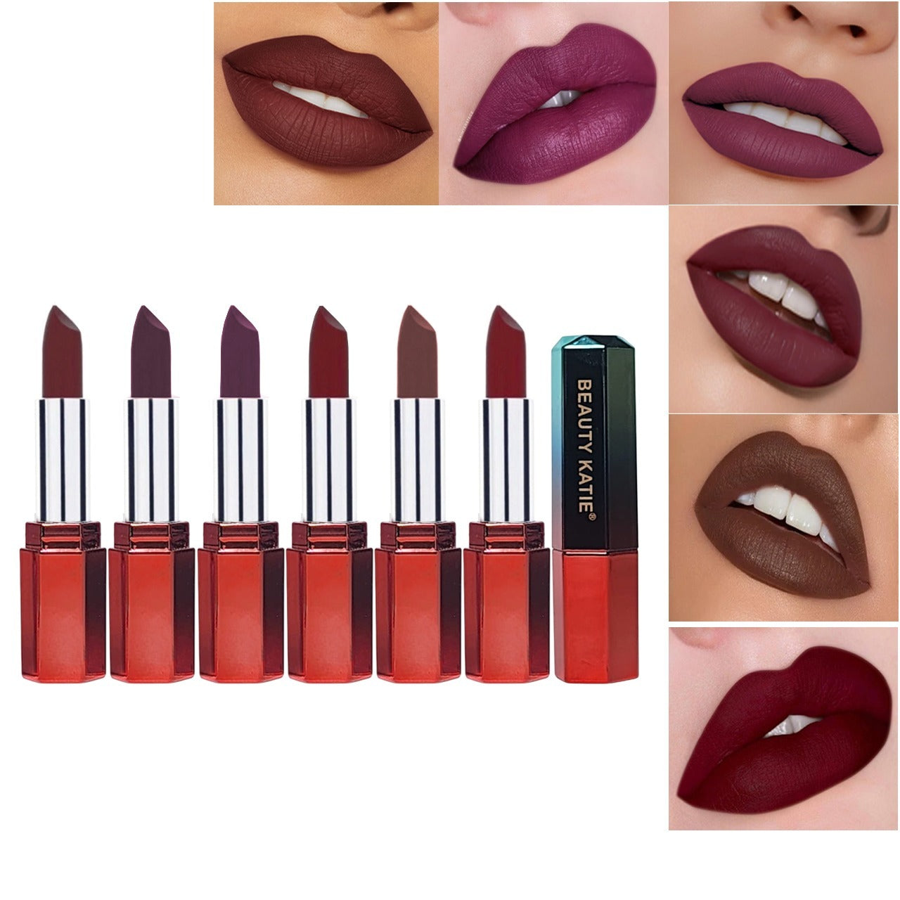 Beauty Katie Fenty Beauty Extra Lux Perfect 6pcs Lipstick Set