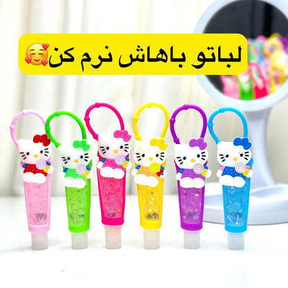 Rimocoo Hello Kitty Cute Rubber Lip Shinner Lip Gloss