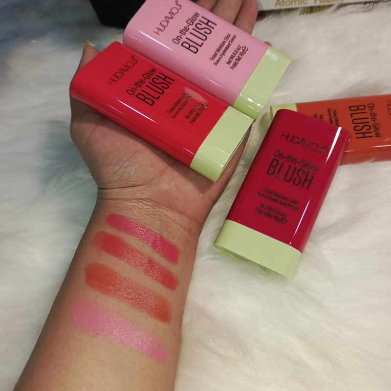 Multi-Shade Glow Blush Sticks (4pcs)