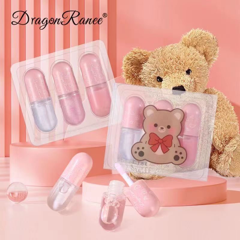 Dragon Ranee 3pcs Plumping Lip Oil Set