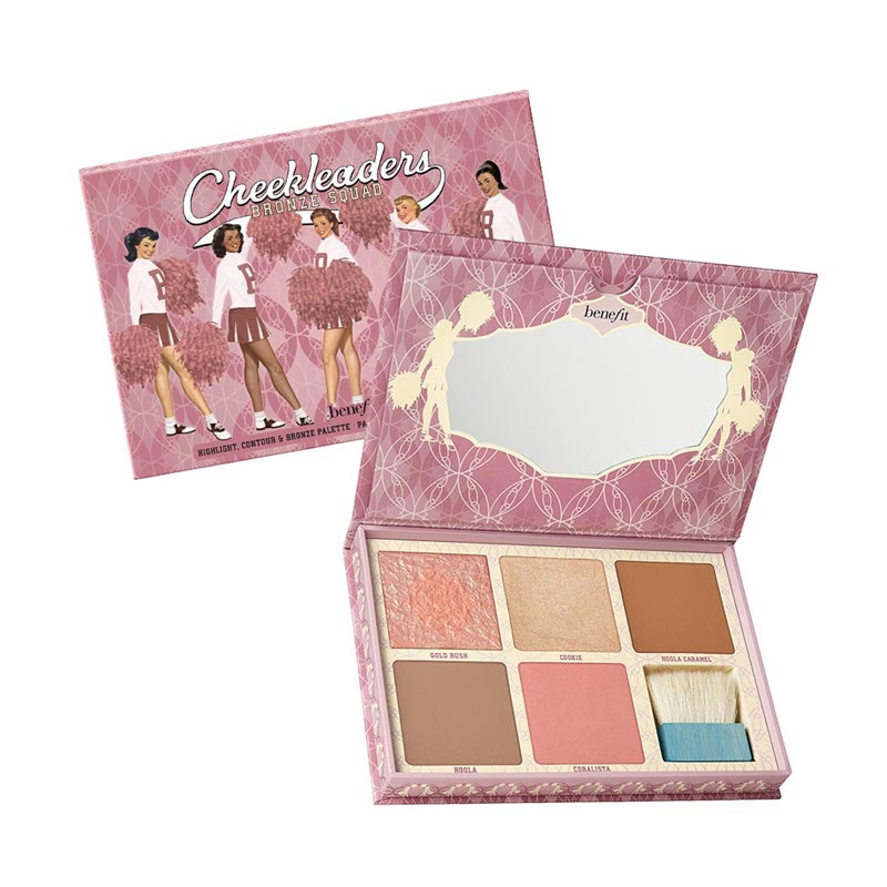 Benefit Cosmetics 5 in 1 Cheekleaders Bronze Squad Cheek Palette