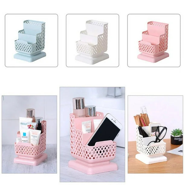 Multifunctional Desktop Pen Storage Box Pencil Brush Pot Pen Holder