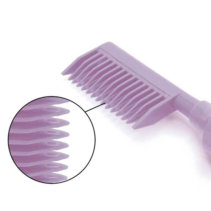 Hair Oil Comb Bottle Hair Dye Dispenser Bottle With Comb