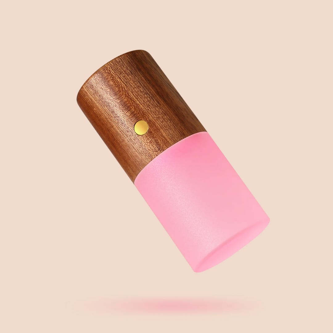 Wooden Gravity Base RGB Color Changing Atmosphere Night Light Lamp for Bedroom Living Room