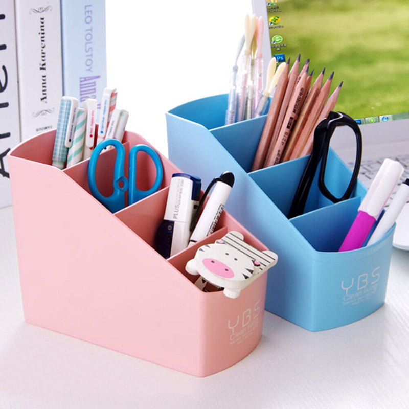 Multipurpose Stationery Makeup Desk Storage Box Organizer Basket