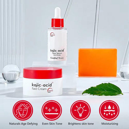 Guanjing 3-Step Kojic Glow Set