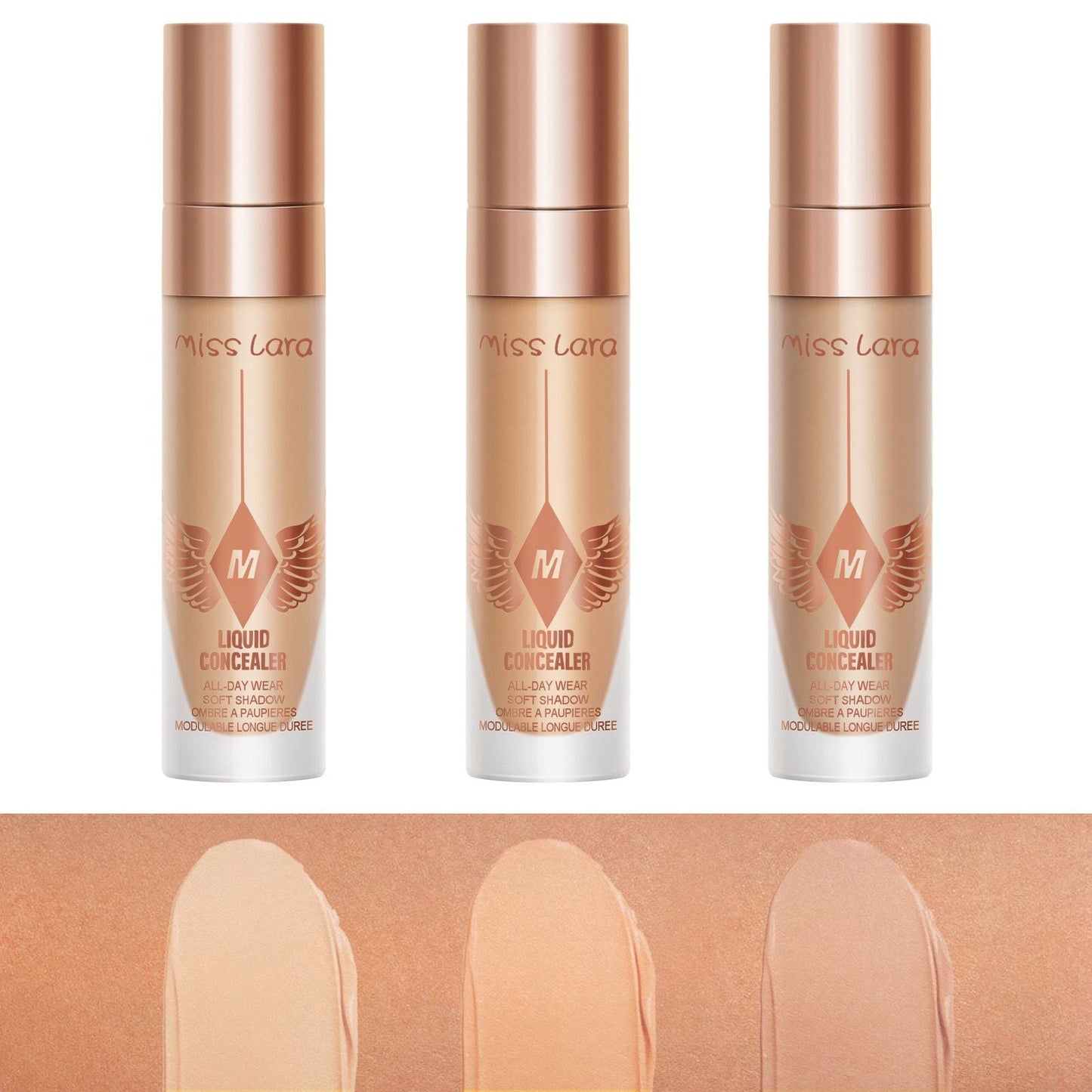 Miss Lara All Day Wear Multi Angle Repair Soft Shadow Liquid Concealer