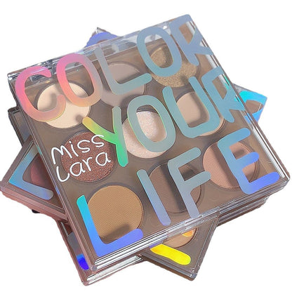 Miss Lara Color Your Life 9 Color Eyeshadow