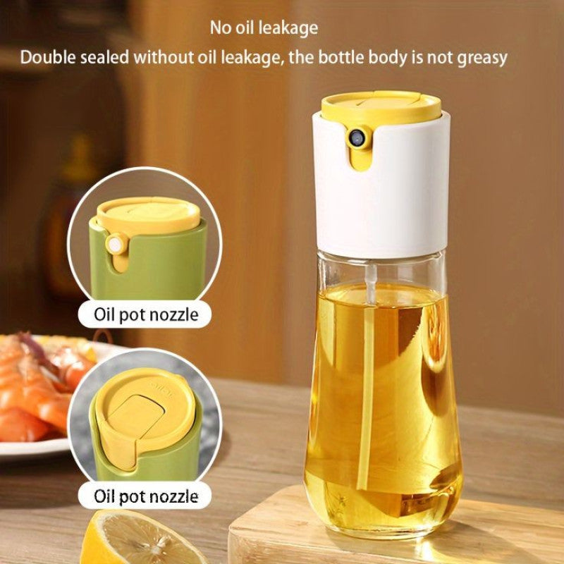 Multifunctional 2in1 Oil Spray Bottle Oil Dispenser Spray Pour Bottle