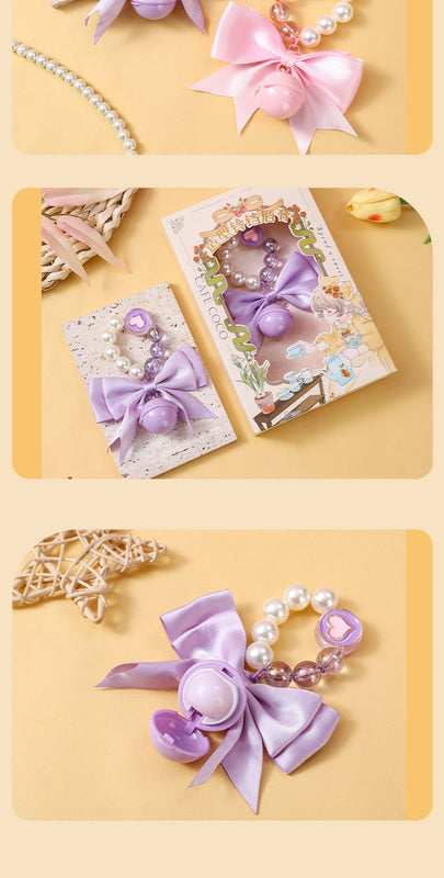 CAFE COCO Portable Bell Lip Balm Moisturizing Hydrating Long-Lasting Lip Balm Mirror Sce Replenishment Water-Rich Lip Blamurfa