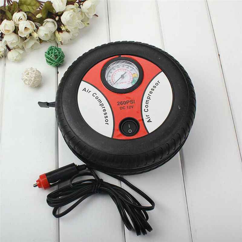 Portable Mini Tyre Inflator Air Compressor