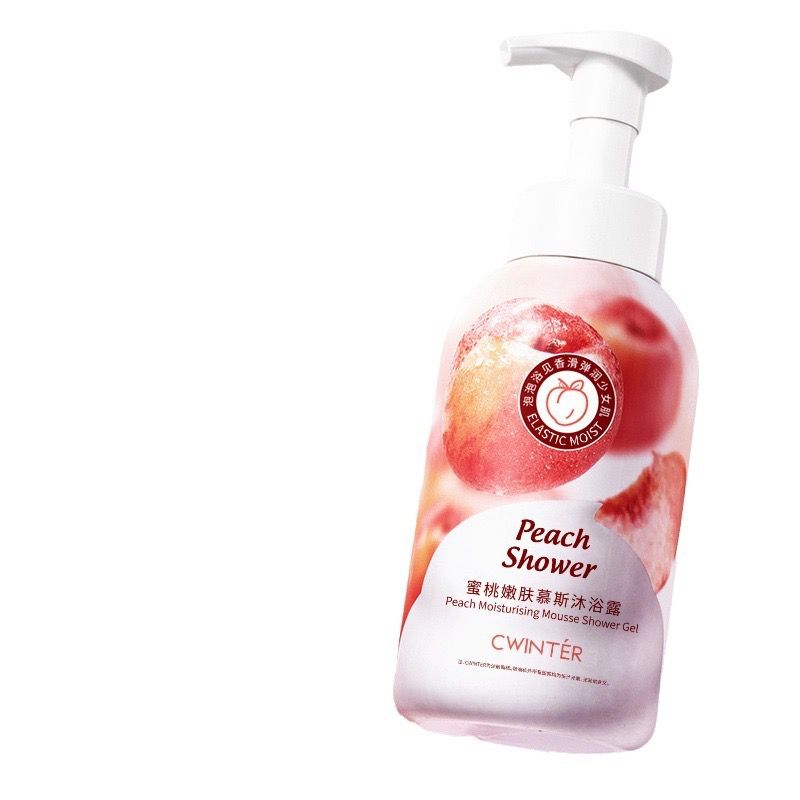 Zhiduo Peach Mousse Body Wash 500ml