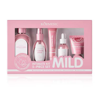 KORMESIC Mild Balanced Natural Antimicrobial Intimate Kit 5 Piece Set